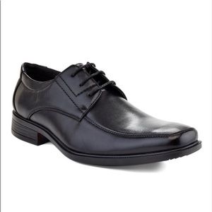 Black Oxfords dress shoes